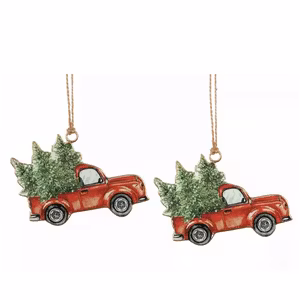 Emaljhänge Nostalgi Bil