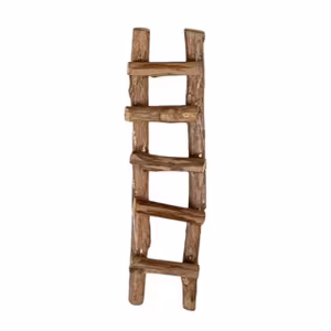 Trästege till Nissedörr