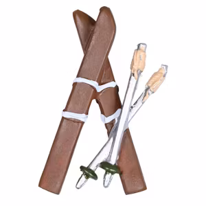 Skidor och stavar till Nissedörr