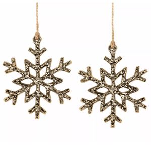 Metallhänge Snöflinga