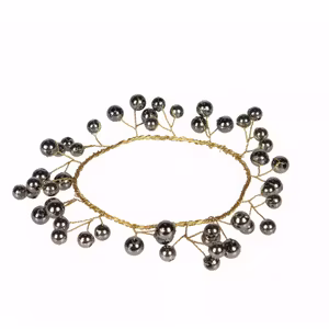 Ljusmanschett Pärlor