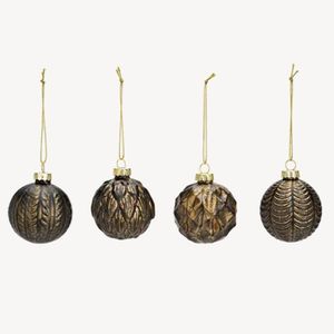 Julkula svart/guld 4pk