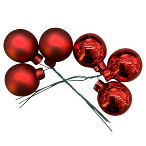Glaskula Bas Klarröd Mix 3pk