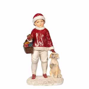 Tomtebarn Med Hund Poly