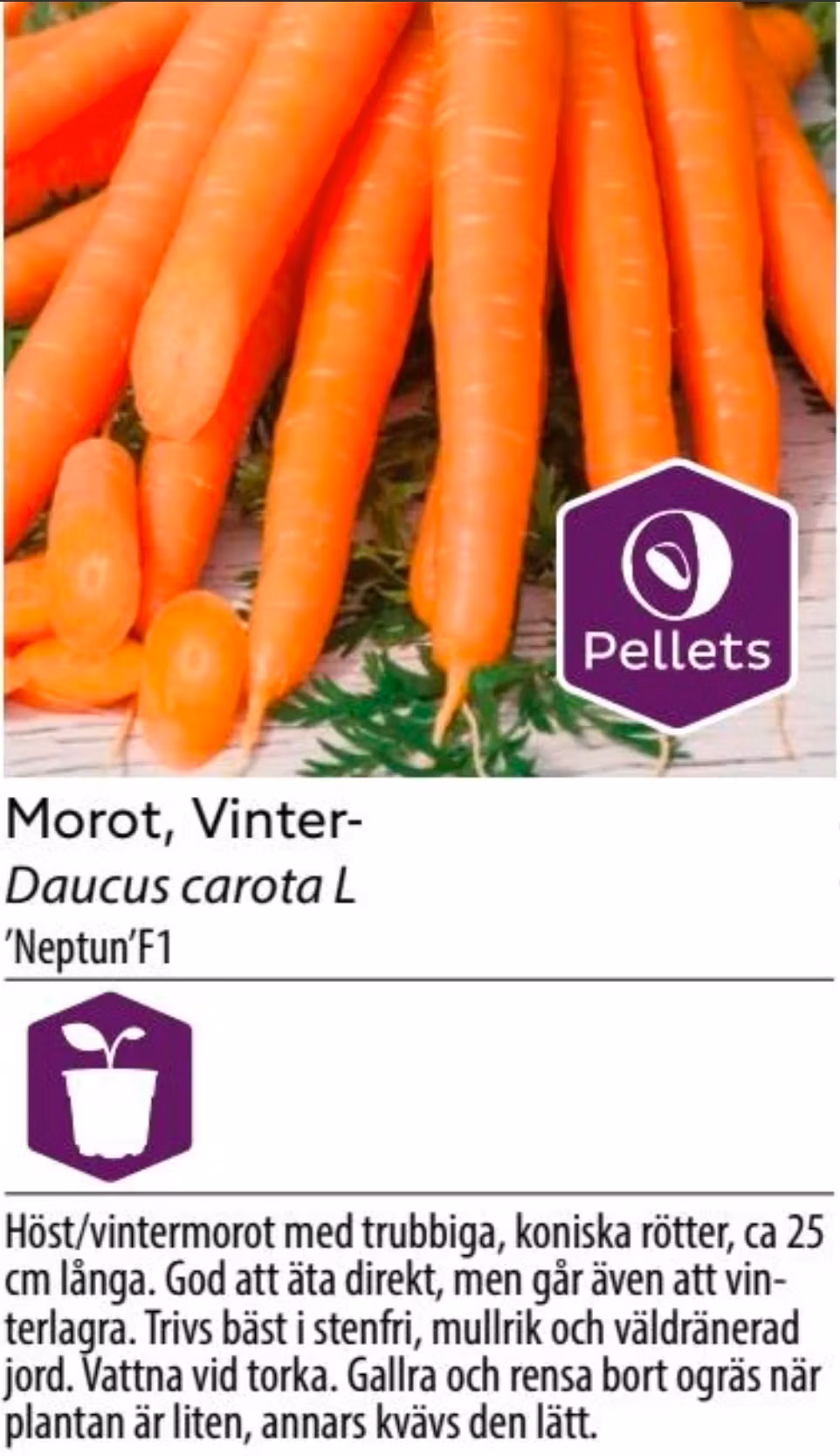 Morot Höst/Vinter Neptun Pellets