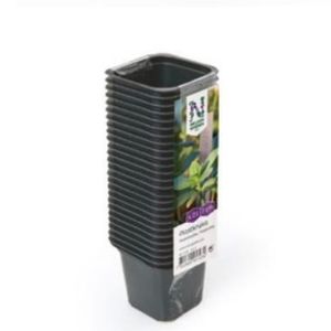 Plastkruka Svart 7cm