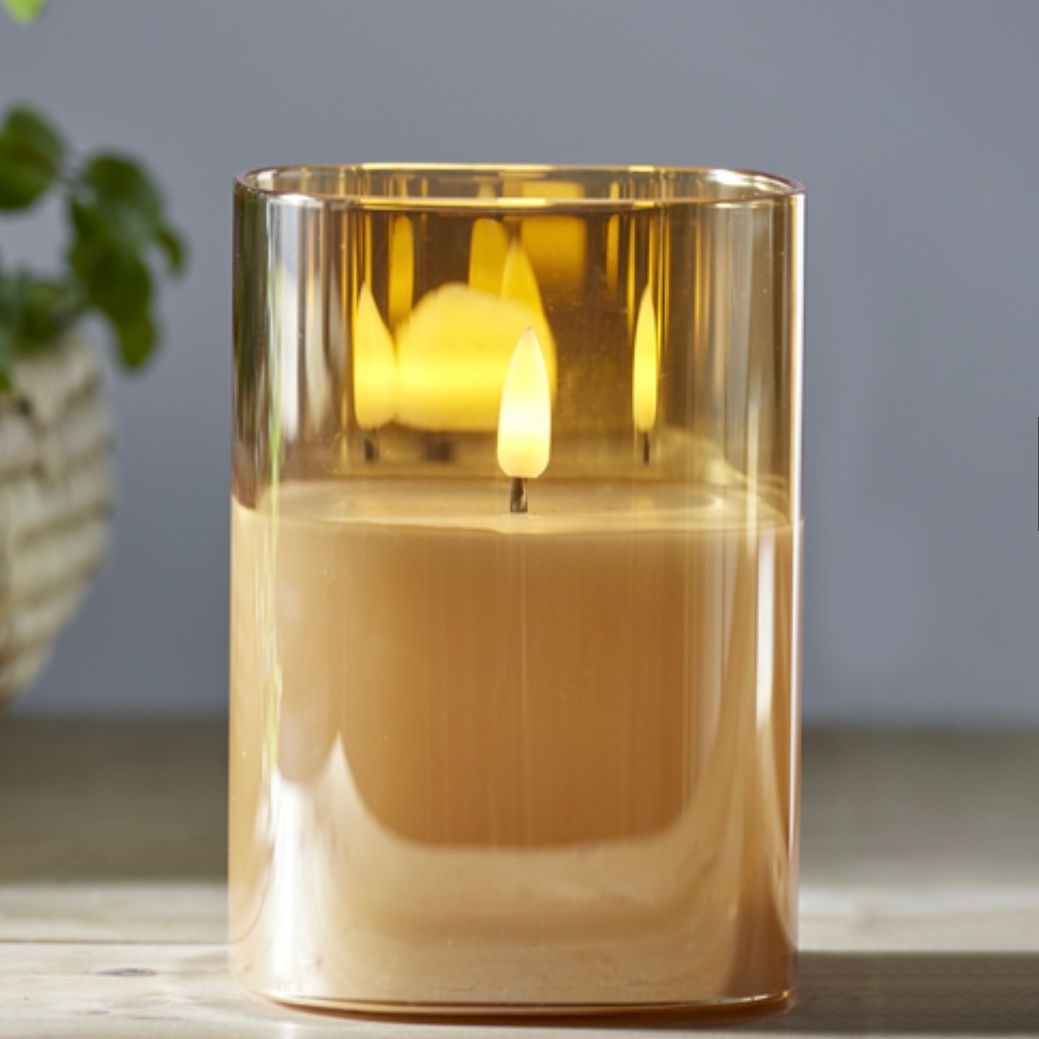 LED BLOCKLJUS FLAMME