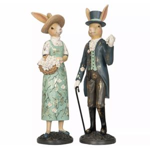 Hare Mr & Mrs Mix Poly Sett om 2