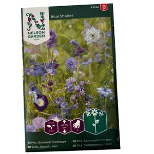 Sommarblommor Mix Blå Pollinatör