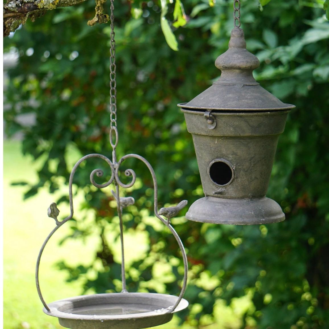 Fågelbad Birdie Metall