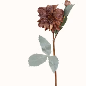 Konstgjord Dahlia Mocca