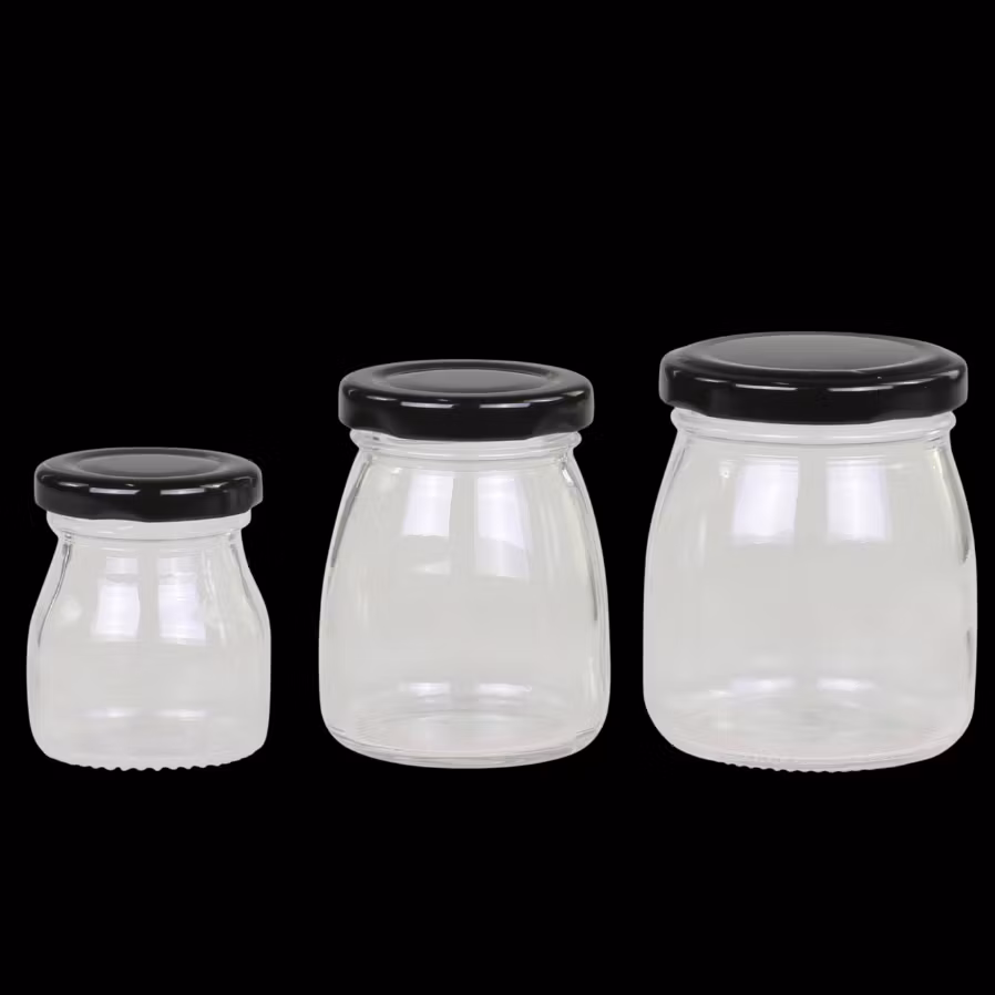 3pk med livsmedel glas