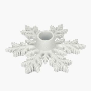 Ljusstake Snöflinga Poly