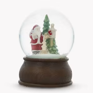 Snöglob Tomte/Gran Poly