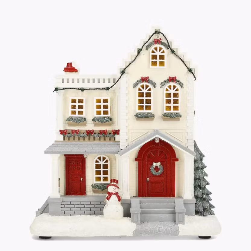 LED Lykta Hus Poly