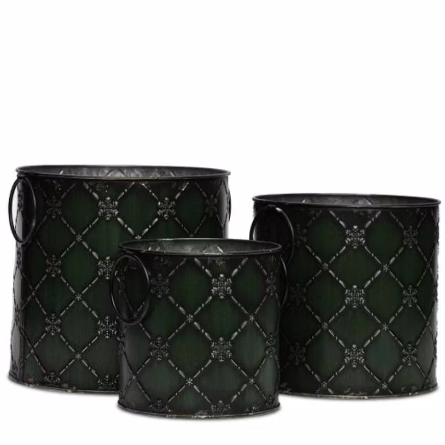 DUNDEE ANTIK MÖRKGRÖN CYLINDER S/3 St 50%