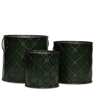 DUNDEE ANTIK MÖRKGRÖN CYLINDER S/3 St 50%