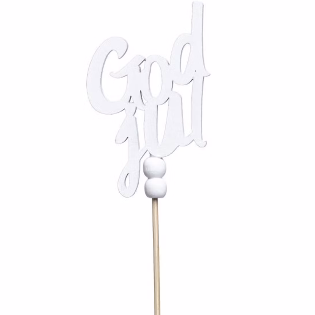 STICKS GOD JUL TRÄ VIT