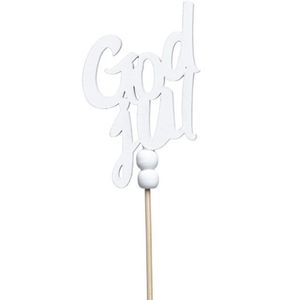 STICKS GOD JUL TRÄ VIT