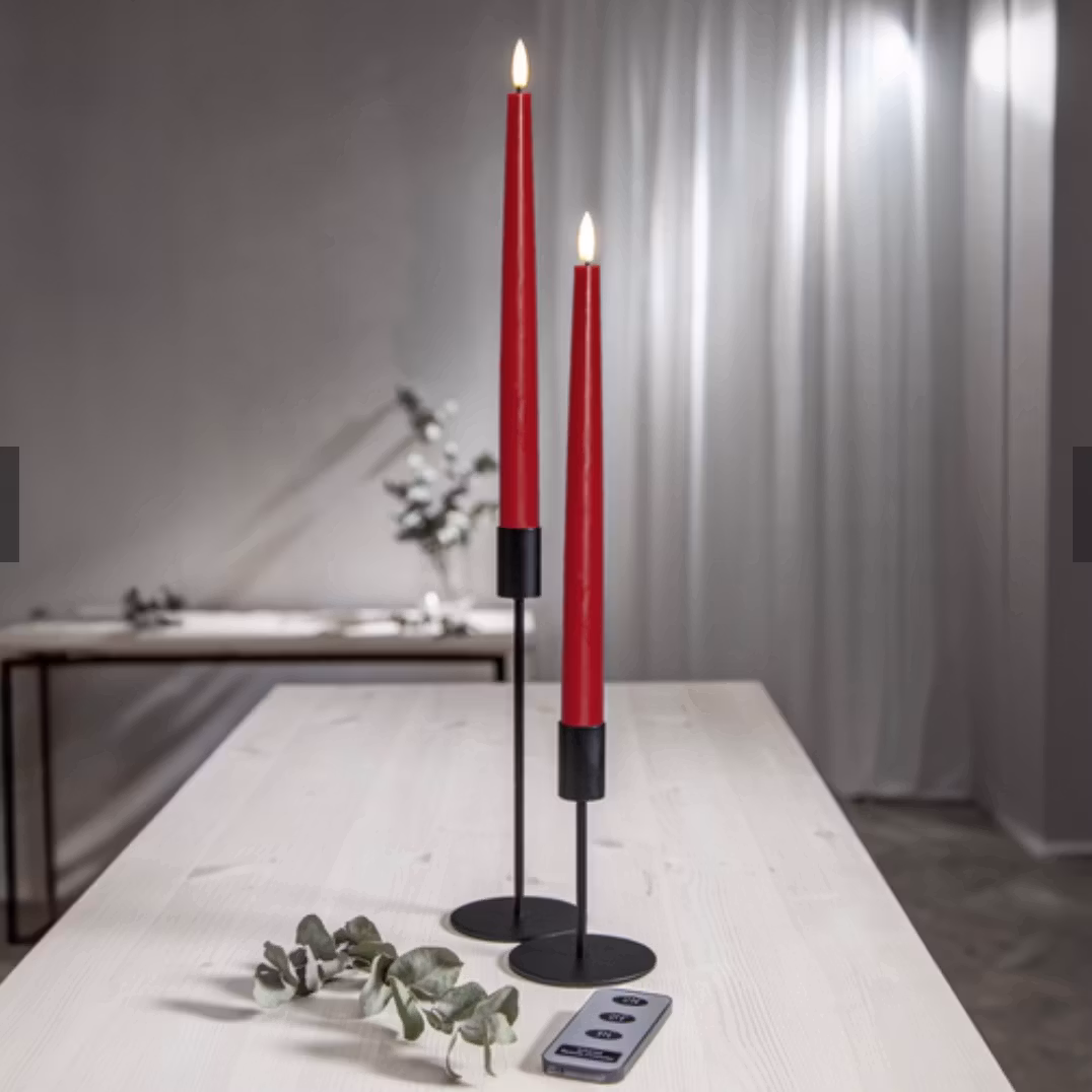 LED ANTIKLJUS 2-PACK FLAMME SLIM