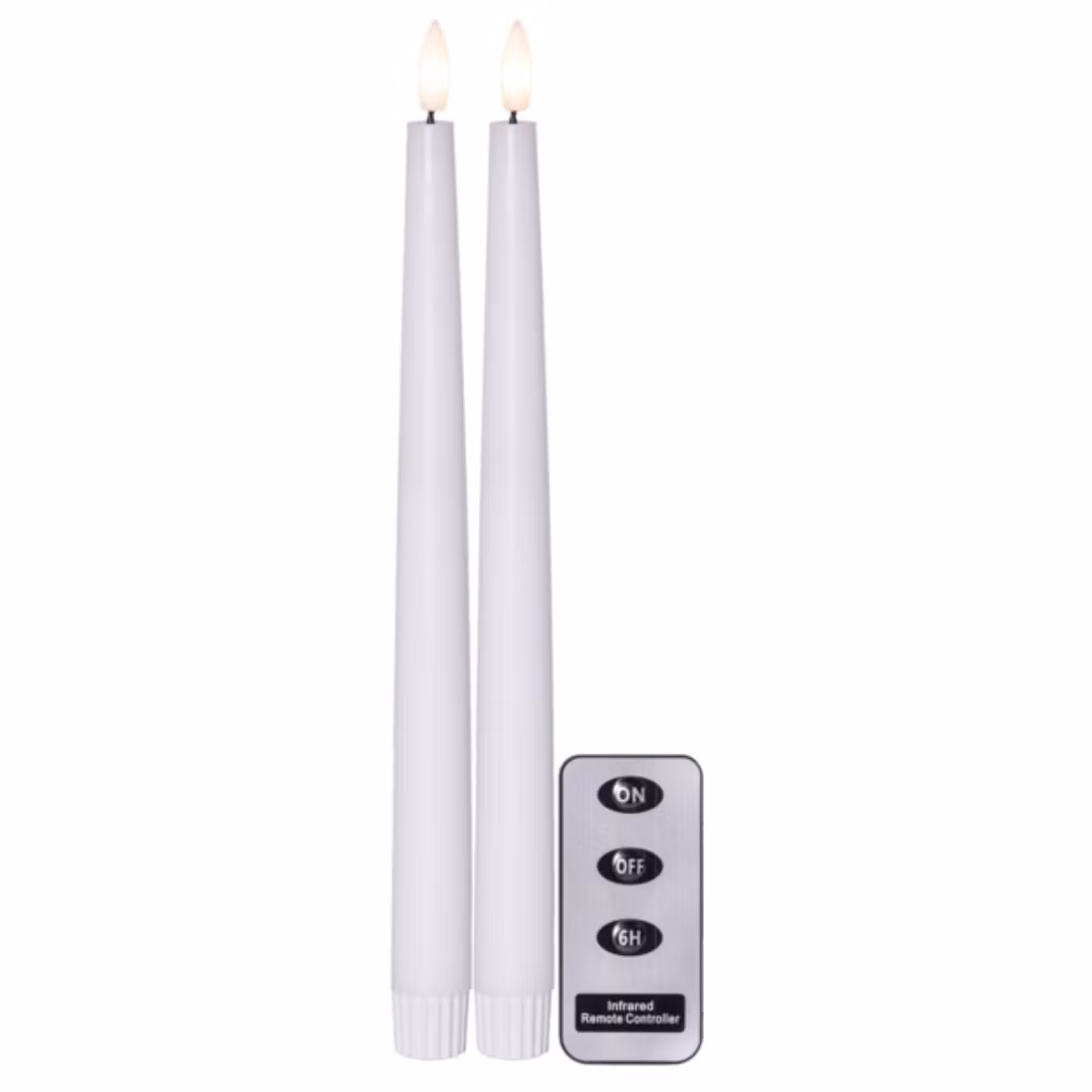 LED ANTIKLJUS 2-PACK FLAMME SLIM