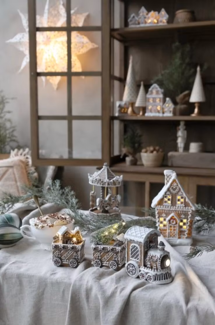 Noël Juletog m. LED