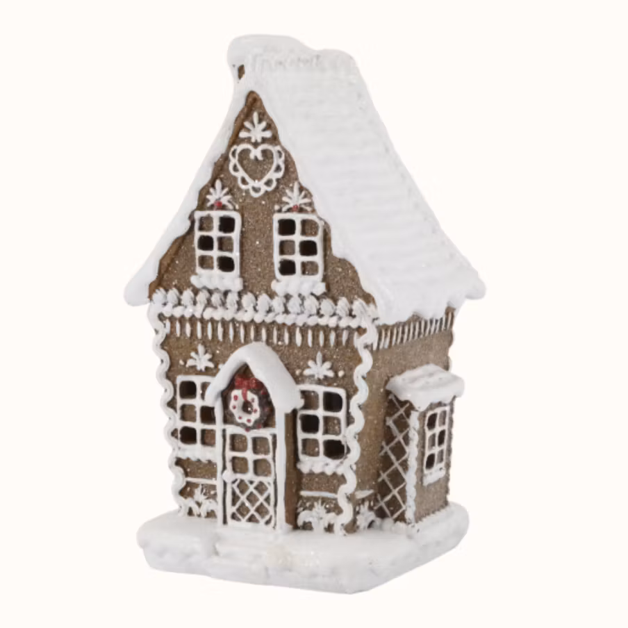 Noël Kagehus m. LED Stort
