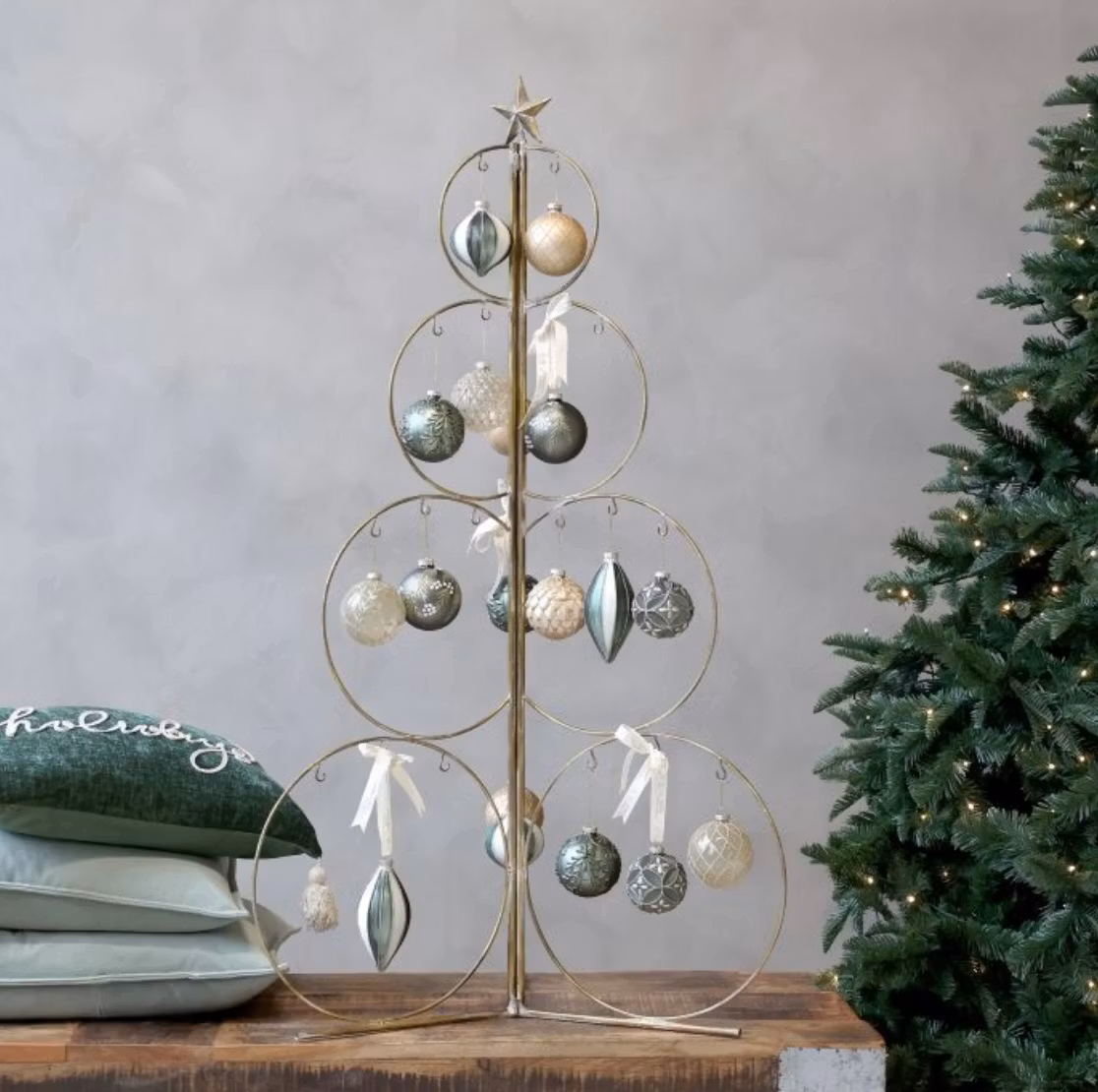 Julgran Antik Guld