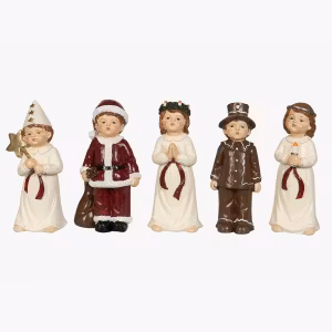 Luciatåg 5 St Mix Set Poly Stor
