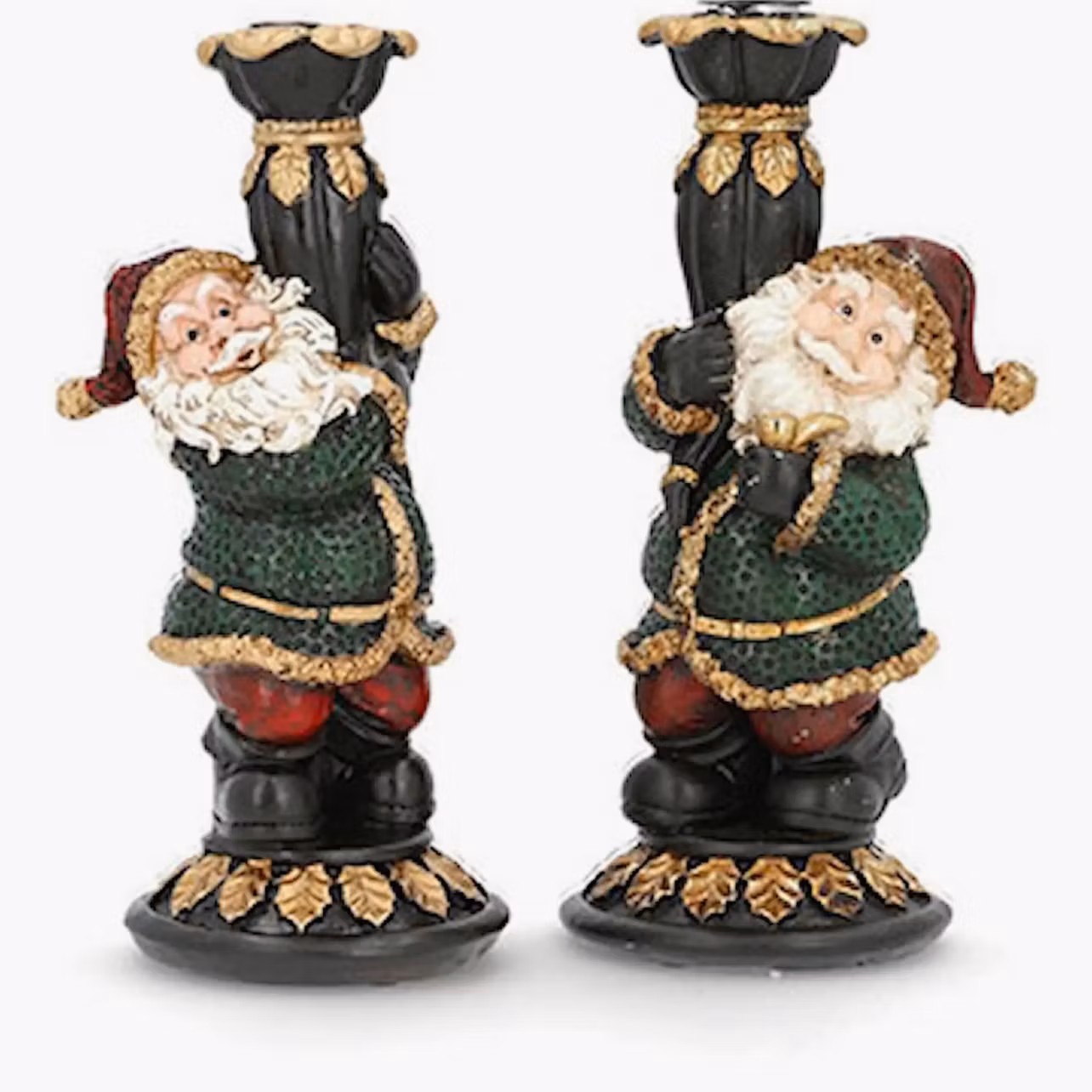 Ljusstake Tomte Claus Mix