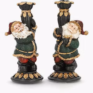 Ljusstake Tomte Claus Mix