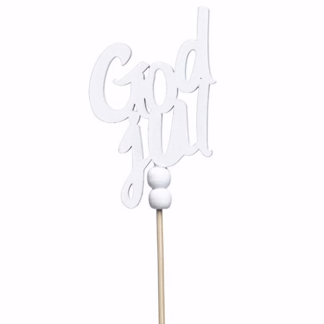 STICKS GOD JUL TRÄ VIT