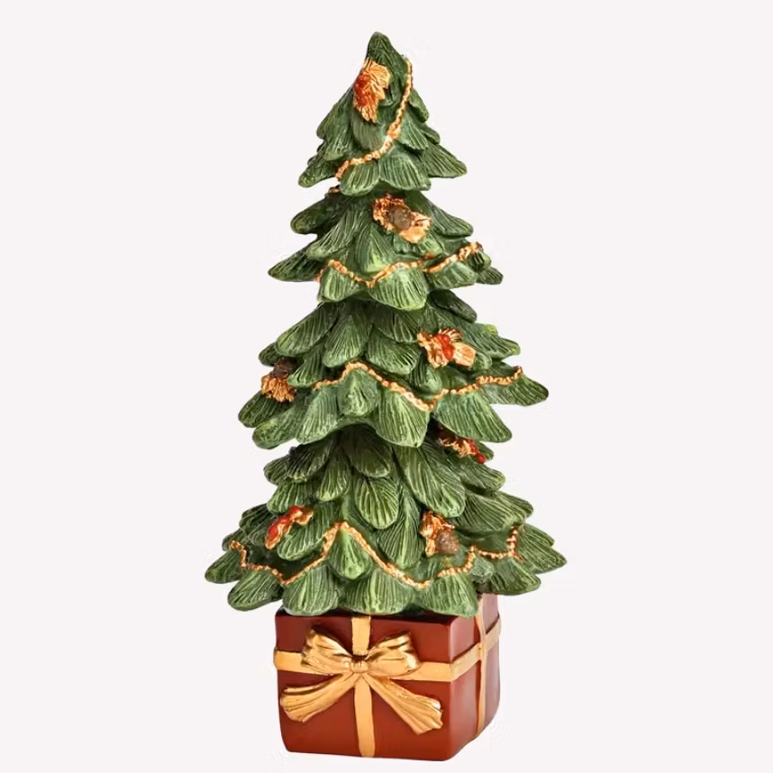 Julgran på paket Stor