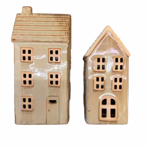 Keramik Hus Sand 2 St