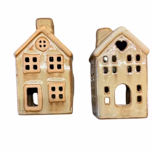 Keramik Hus Sand 2 St
