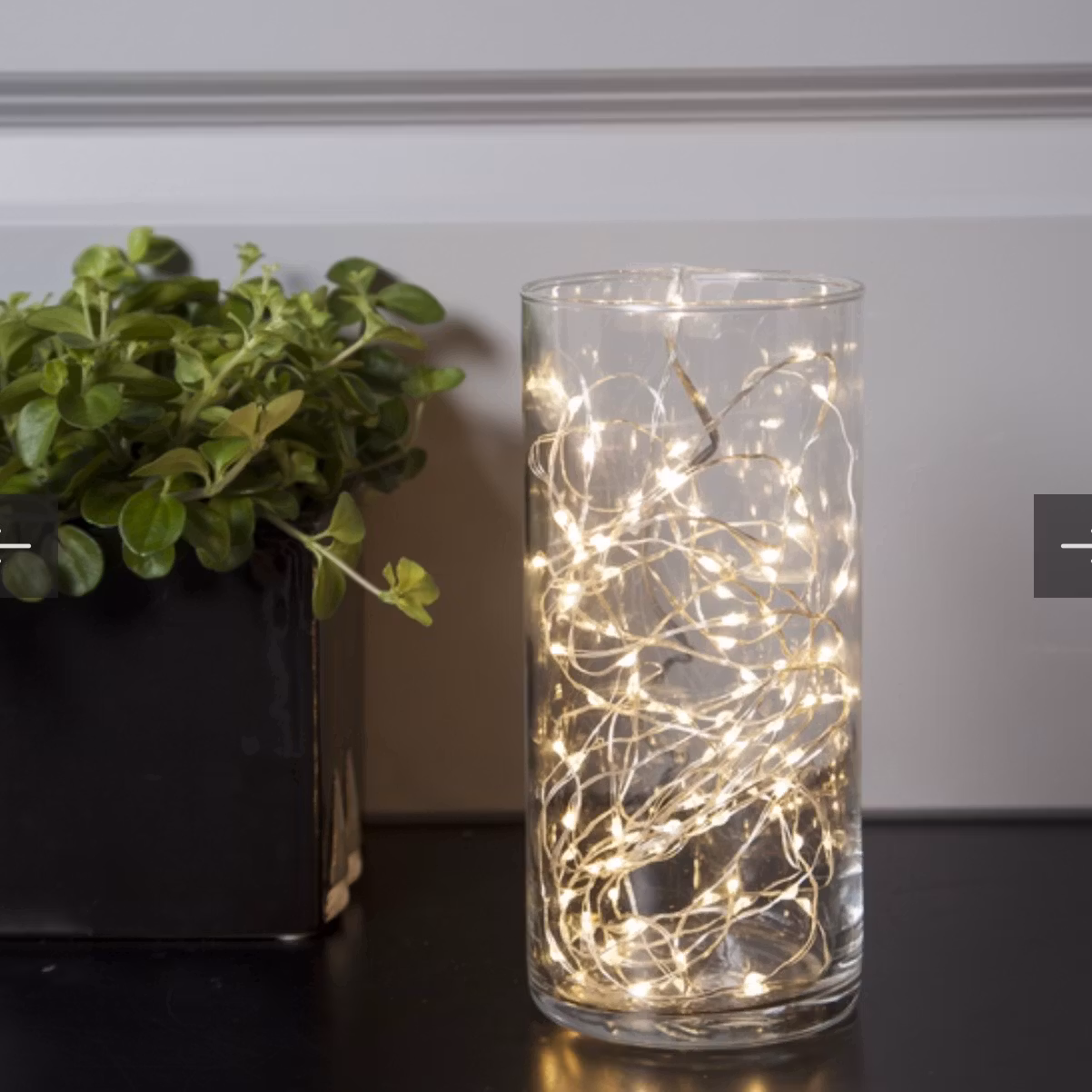 LJUSSLINGA DEW DROP EL 100Lampor