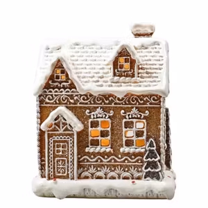 Pepparkakshus med LED