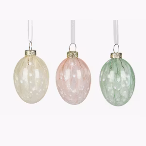 Hänge Ägg Målade Mix 6pk