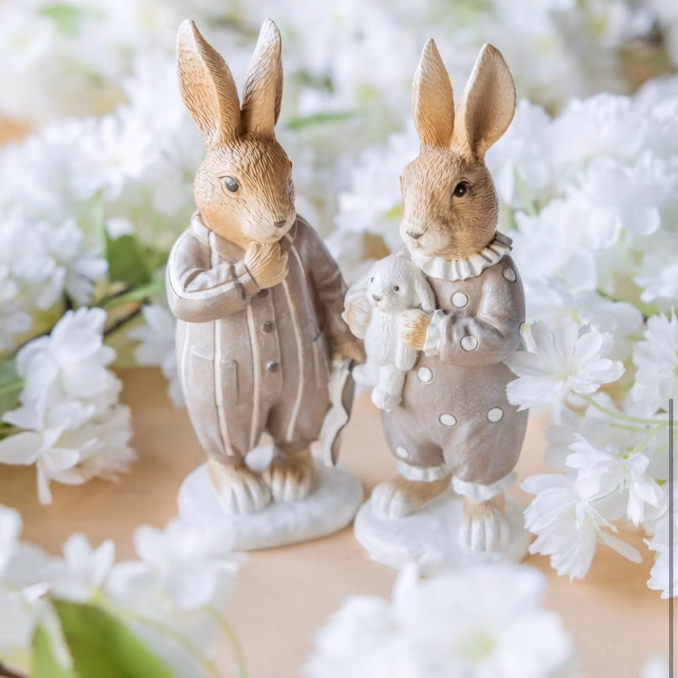 Dekoration Kanin Pyjamas Mix Sett om 2