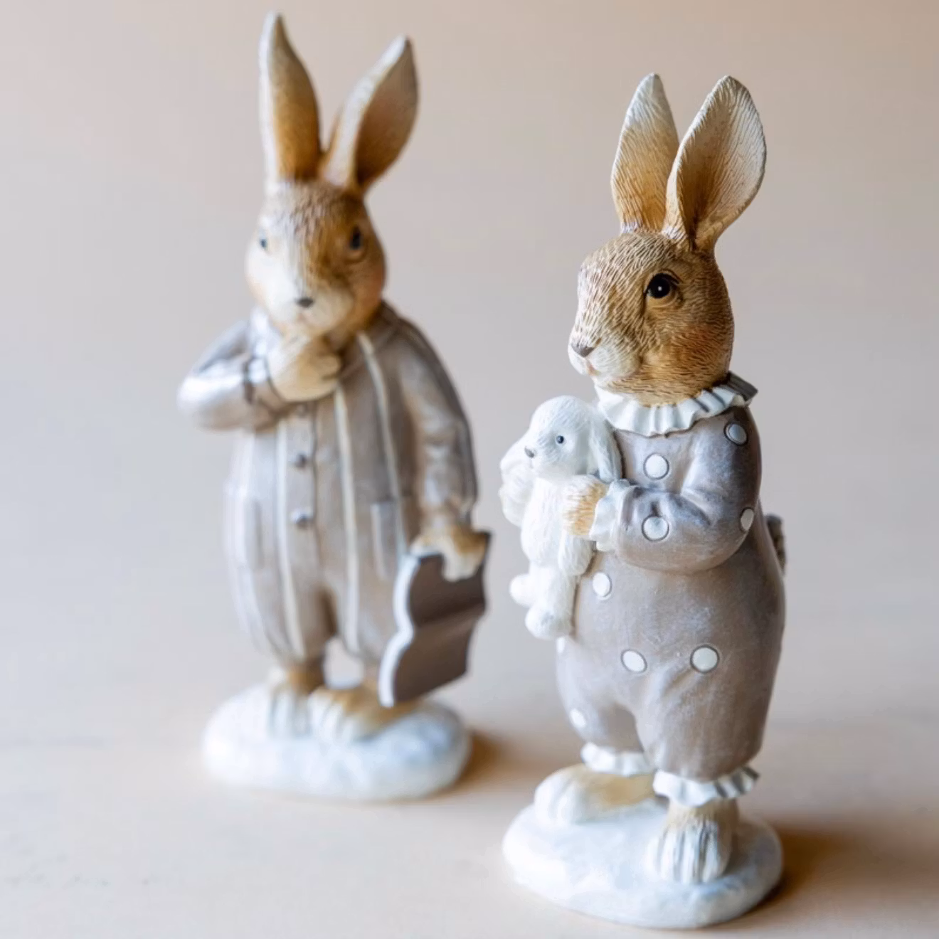 Dekoration Kanin Pyjamas Mix Sett om 2