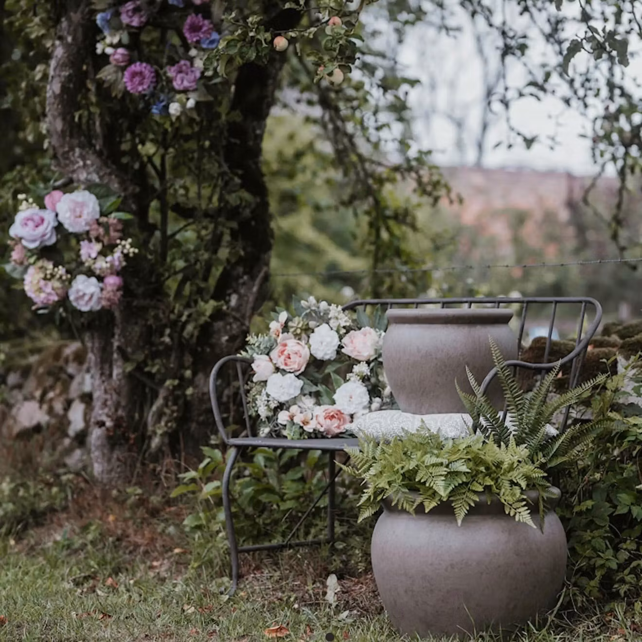 Kruka Utomhus Modena Shade Sett om 2