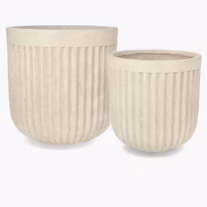 Kruka Utomhus Catania Marble Sett om 2