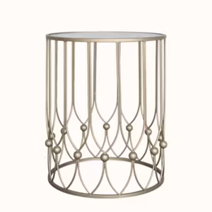 Sidebord m. glasskiva