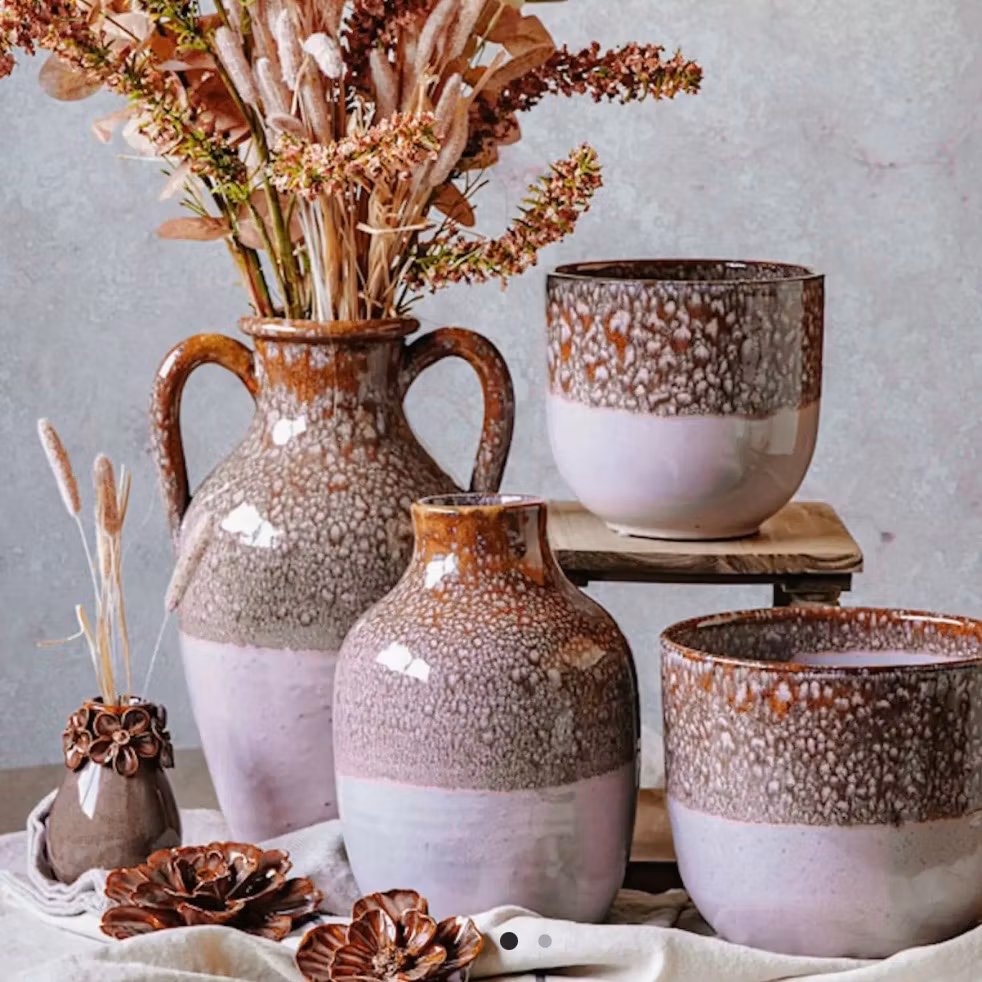 Vas Stella Glaze Pink