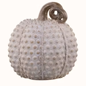 Pumpa m/gulddekor stor