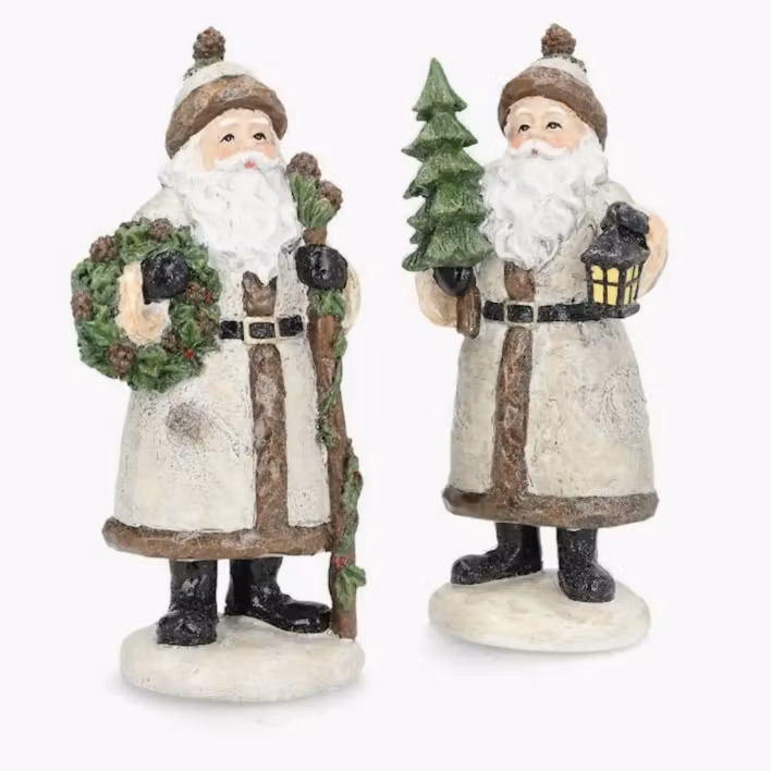 Tomte Med Gran/Krans Mix
