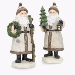 Tomte Med Gran/Krans Mix
