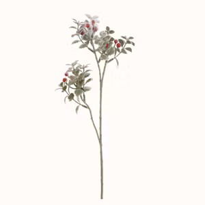 Fleur Gren m bär och blad