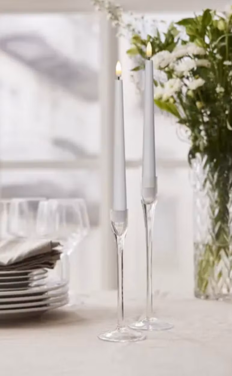 LED Antikljus 2-pack Flamme Candy