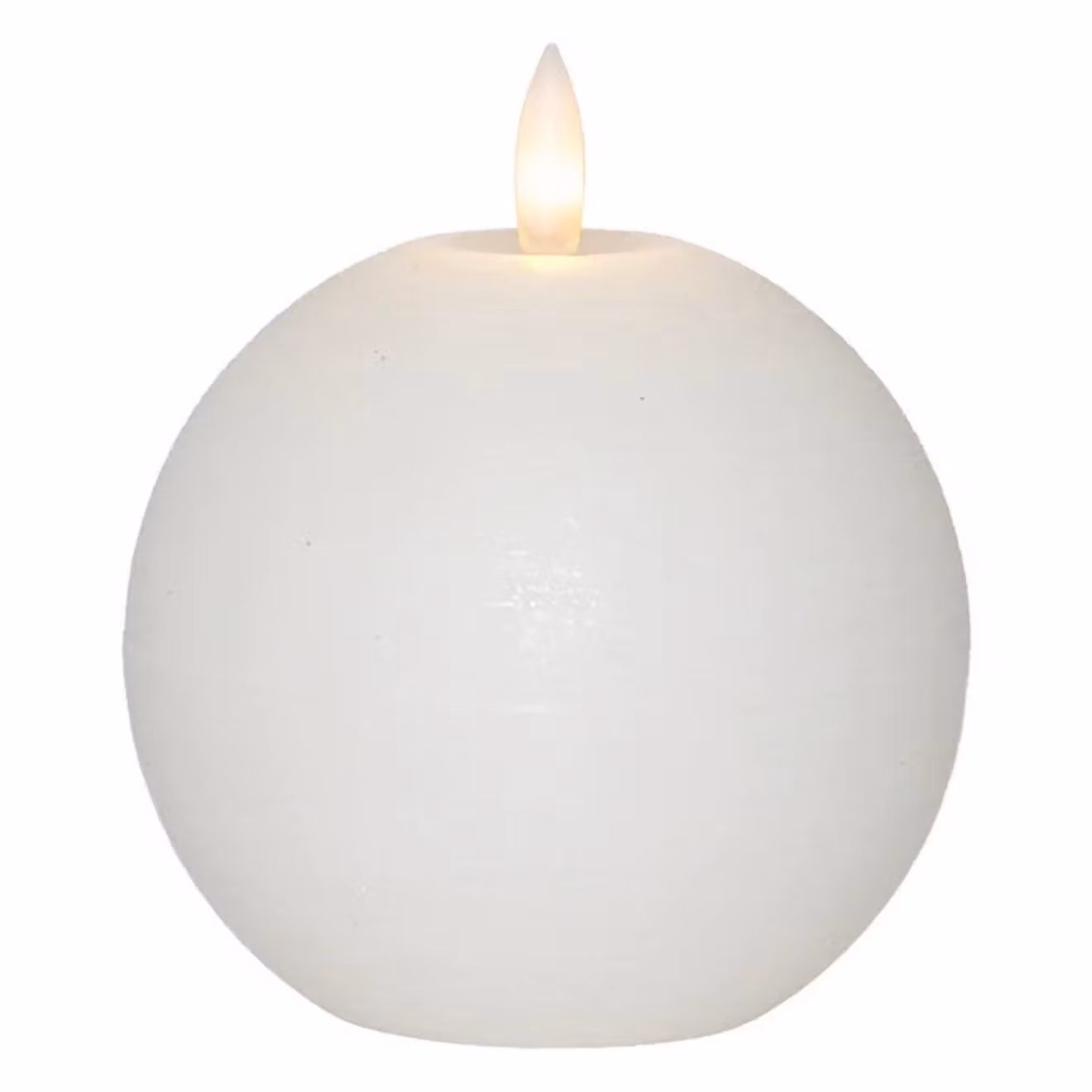 LED Blockljus Flamme Rustic